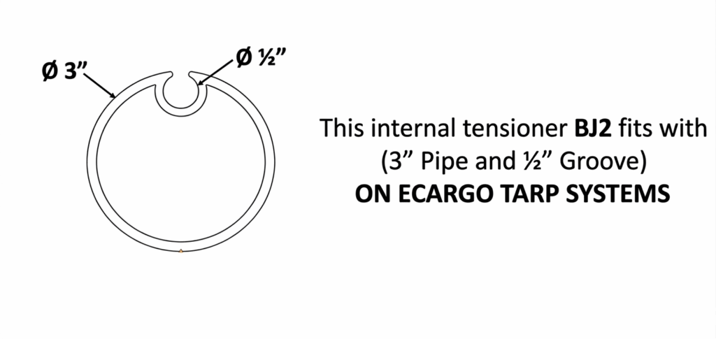 E-Cargo 101A1002-BJ2 Internal Tensioner - BJ2