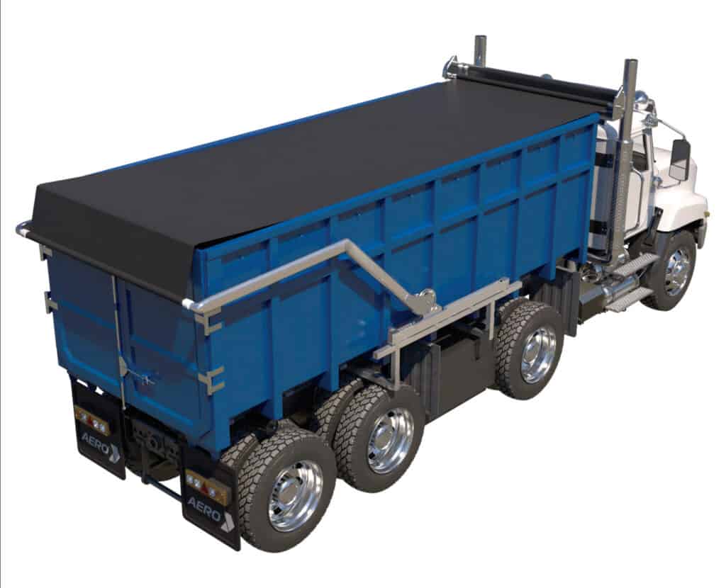 Rolloff Tarps & Tarp Systems in DFW Area Trison Tarps USA