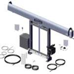 Roll Rite 101473 Super Duty Single Stage Adjustable Tower with Dual Valve Pump & Control Box for DC300 Tarp Systems Series