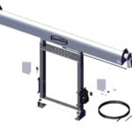 Roll Rite 101616 TarpMaster Stationary Tower with Single Function RF (No Lights) for DC200 Tarp System