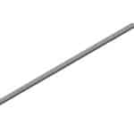 Roll Rite 102420 Pivot Tube, 96 Tube Drilled for Set Screws and for 45 Degree Offset