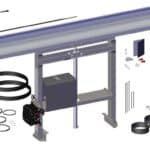 Roll Rite 102875 TarpMaster Adjustable Narrow Frame Tower with Pump & Control Box for DC204 Tarp System