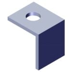 Roll Rite 46734 Guide Retainer Bracket for Narrow Sliding Pivot Sliding Rail