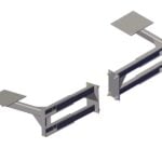 Roll Rite 104575 Adjustable Forward Pivot Mount Set for 12&16 Spring Top Mount Pivots