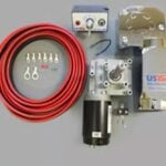 US Tarp 12224 Electric Motor Conversion Kit with Slim Motor (for 28' Trucks or Less)