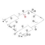 US Tarp 13468 Steel 45 Degree Elbow