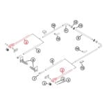 US Tarp Lower Steel Arm